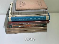 (11) Book Lot ITALIAN Italy Art History Books Some Antique? Titles