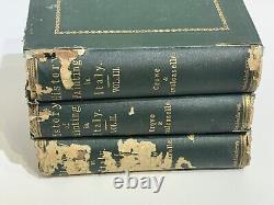 (11) Book Lot ITALIAN Italy Art History Books Some Antique? Titles