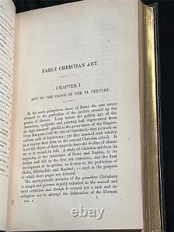 1864 A New History of Painting In Italy Fine Leather Bindings First Edition