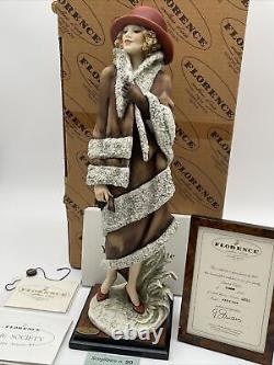 1995 Giuseppe Armani Florence Italian Statue Lara Model 415C LE 1893/5000 NIB