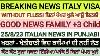 25 August 2023 Italian News Updates In Punjabi By Sibia Big Update About Immigration Nullaosta