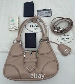 $2950 New Prada Moon Nappa Leather Re-edition 2002 Mini Shoulder Bag Purse Auth