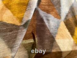 6.5YD BLACK EDITION UK 9094/01 ZAFARO Lotus Velvet Fabric ITALY $1787 Retail