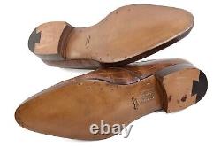 6000$ Santoni CROCODILE LIMITED EDITION Oxfords shoes mens UK 8F / US9 Brown