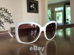 $798 Authentic BVLGARI sunglasses with Swarovski crystal Special edition 8103-B