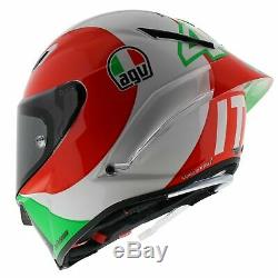 AGV Pista GP-R Limited Edition Rossi Italy Mugello Tricolore Motorcycle Helmet