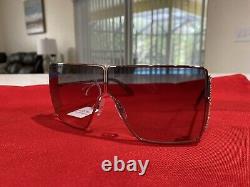 ATELIER SWAROVSKI SK 236-P 16B Silver Sunglasses Limited Edition 68-2-125 SD