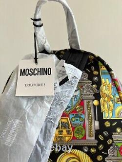 AW19 Moschino Couture Jeremy Scott Game Show Casino Adjustable Straps Backpack