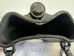 AW21 Moschino Couture Jeremy Scott Black Binoculars Shoulder Bag $2675 MSRP RARE