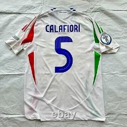 Adidas Italy 2024 Away HEAT. RDY Calafiori player version