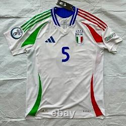 Adidas Italy 2024 Away HEAT. RDY Calafiori player version