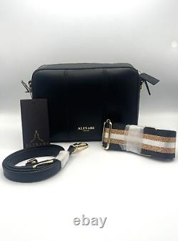 Alinari Firenze Handbag Crossbody Bag Flavia Shoulder Leather MADE IN ITALY