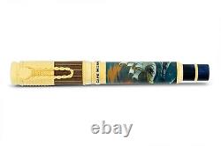 Ancora Handpainted Brand new Limited Edition 18k Gold Fountain pen N 28 from 88