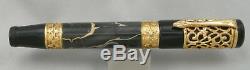 Ancora Lord Byron Marble & Vermeil Limited Edition Fountain Pen Unused 13/88
