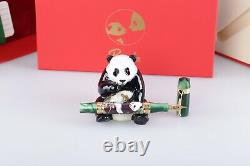 Ancora Panda Bamboo Limited Edition 18K Gold Fountain pen number 6 from 8