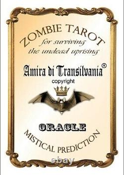 Apocalypse tarot card cards deck fortune telling rare vintage zombie oracle set
