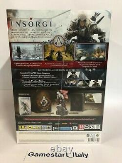 Assassin's Creed III 3 Freedom Collector's Edition Sony Ps3 Nuovo Sigillato