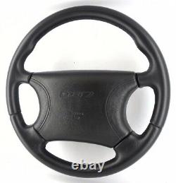 Aston Martin DB7 black leather sports steering wheel & Airbag. New old-stock 16B
