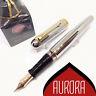 Aurora 88 70th Anniversary Limited Edition 188 Flex Fine Nib Silver Fountain Pen
