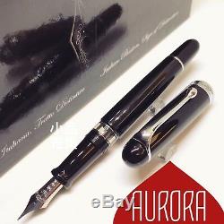 Aurora 88 Edition Large Size Silver Trim 14K nib Fountain Pen