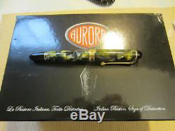 Aurora 88 Saturno limited edition fountain pen M 18k gold nib