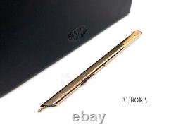 Aurora Ltd Edition Cento 100th Italia Thesi Rose Gold Plated Ball Point Pen
