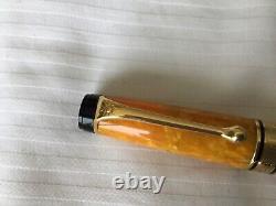 Aurora Optima O' Sole Mio limited edition fountain pen, 18k nib