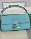 Auth Brand New Limited Edition Exclusive Tiffany Baguette 925 Silver By Fendi