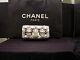 Auth Chanel Limited Edition Metallic Silver/ Bronze Cc Logo Bag L 11.0 X H 5.5
