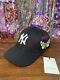 Authentic Gucci New York Yankees Black Baseball Cap 0/s Limited Edition Nwt