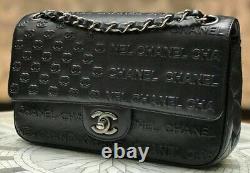 Authentic Paris Dallas LIMITED EDITION CHANEL Leather CC Letter Bag 2014 NEW