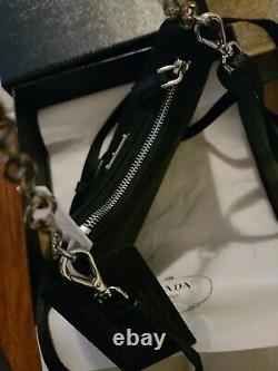 Authentic Prada Nylon Mini Shoulder Bag Re-Edition. Sold out everywhere