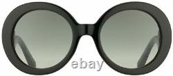 Authentic Prada PR 27NS 1AB3M1 Shiny Black Minimal-Baroque Edition Sunglasses