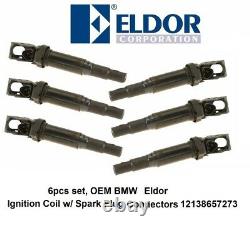 BMW Direct Ignition Coils and Spark Plugs Connector OEM ELDOR NEWEST VERSION