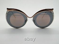 BOUCHERON BC 01JS 001 Rose Gold-Silver Limited Edition XX/300 Sunglasses