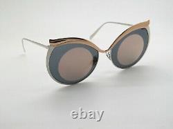 BOUCHERON BC 01JS 001 Rose Gold-Silver Limited Edition XX/300 Sunglasses