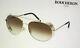 Boucheron Gold Plated Limited Edition Crystal Bc0001s 002 59-14-130 Sunglasses
