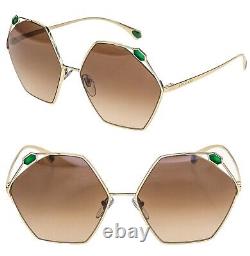 BVLGARI SERPENTEYES Ramadan Kareem Edition BV6160 Gold Jewel Sunglasses 6160