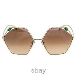 BVLGARI SERPENTEYES Ramadan Kareem Edition BV6160 Gold Jewel Sunglasses 6160