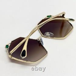 BVLGARI SERPENTEYES Ramadan Kareem Edition BV6160 Gold Jewel Sunglasses 6160