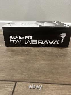 BaBylissPRO Italia BRAVA Limited Edition 2000 Watts Blow Dryer White