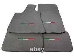 Beige Floor Mats For Maserati Ghibli 2013-2022 Italy Edition Autowin Brand
