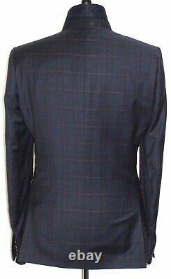 Bnwt Mens Paul Smith The Mainline New Edition Slim Fit Navy Tartan Suit42r W36