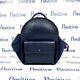 Buscemi Aero Navy Leather Backpack Bag Large New