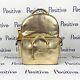 Buscemi Phd Metallic Gold Leather Backpack Bag One Size New