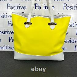 Buscemi Tote Nylon Neon Yellow Tote Bag One Size New