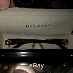 Bvlgari Eyeglasses Swarovski Crystal Limited Edition 2157-B Sapphire SOLD OUT