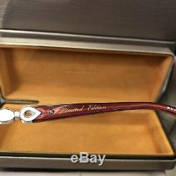 Bvlgari Eyeglasses Swarovski Crystal Limited Edition 4058-B Ruby SOLD OUT! RARE