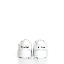 CELINE 750$ Men's Low Lace-up Sneaker In Optic White Calfskin