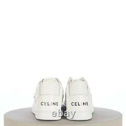 CELINE 760$ CT-02 Mid Sneaker with Scratch in Optic White Calfskin